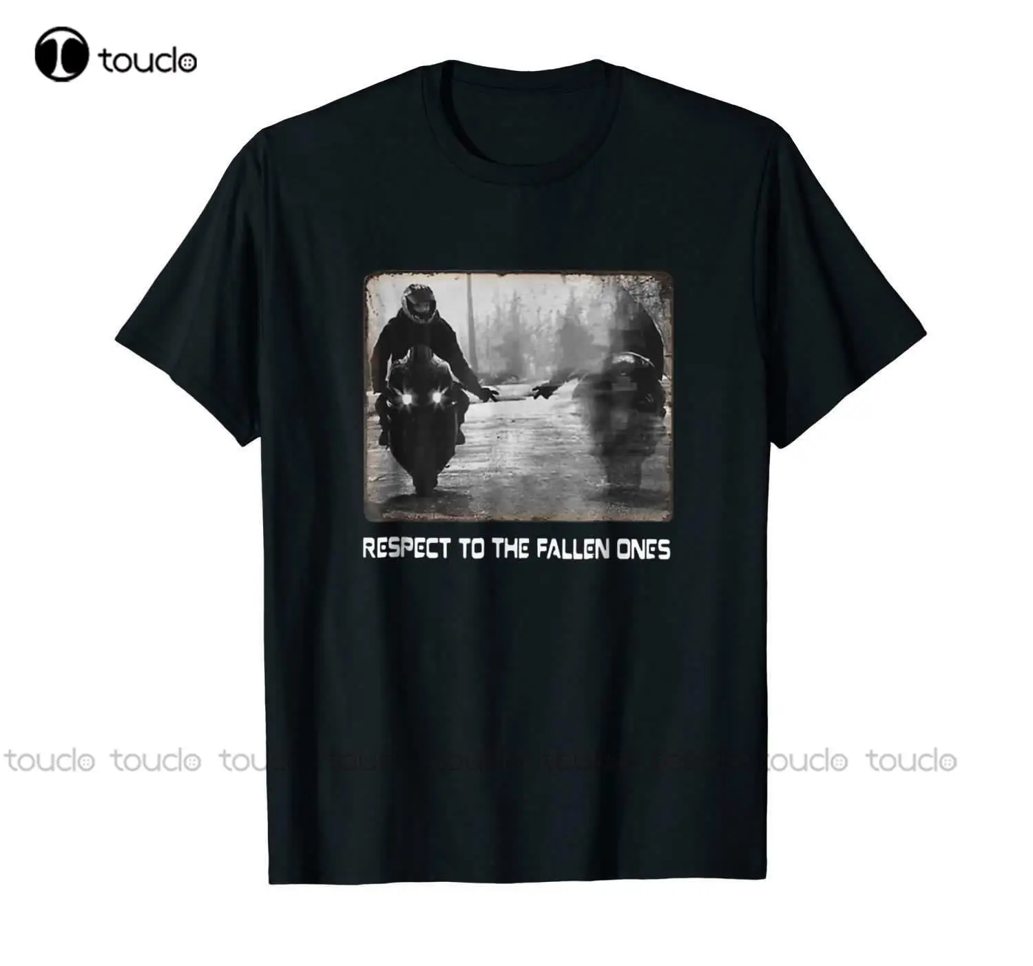 

Funny Respect To The Fallen Ones Black T-Shirt S-5XL oversized t shirts for men