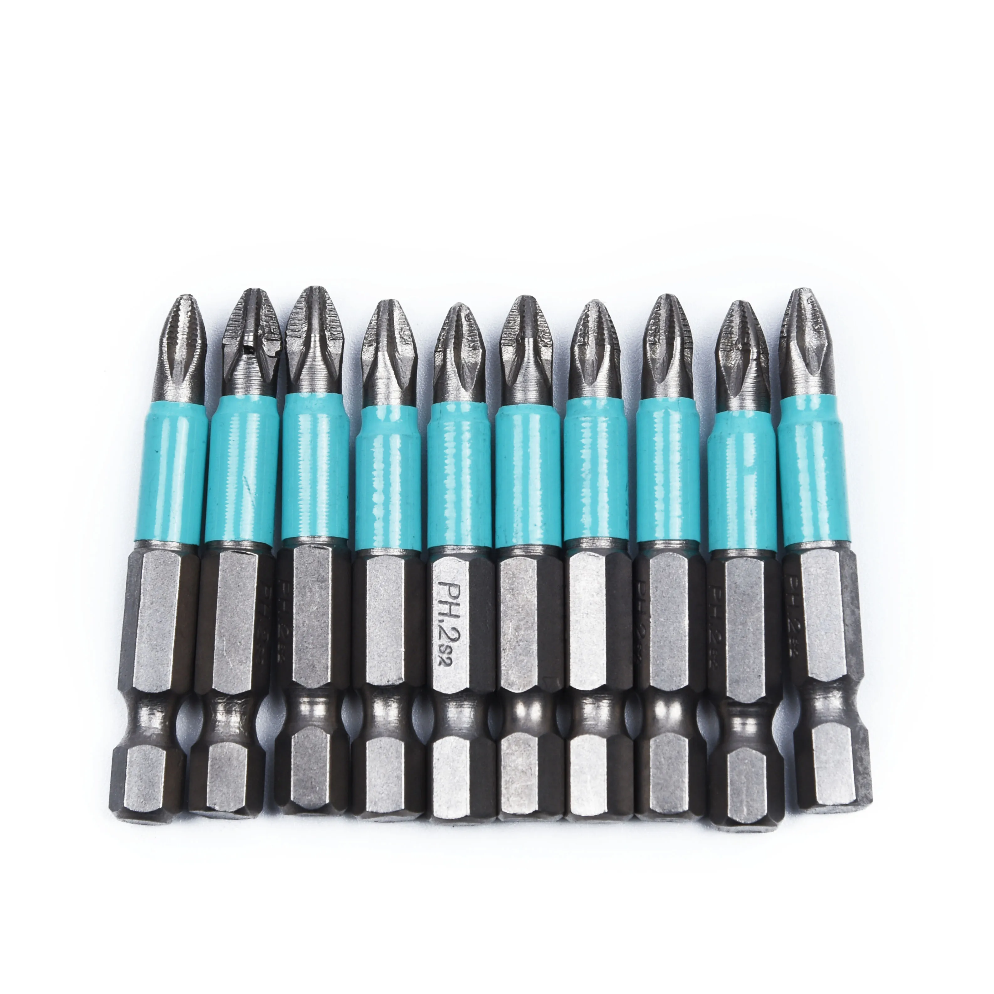 

Anti-Slip Ph2 Cross Head Impact Screwdriver 1/4 Hex Shanks Alloy Steel Magnetic