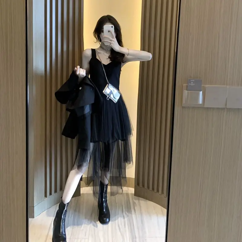 Новинка 2019 Осенние костюмы для женщин шифоновый блейзер с длинным рукавом