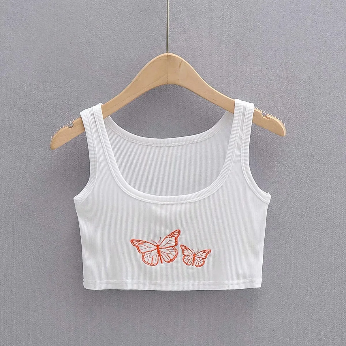 

Female Y2k T-Shirt Comfortable Women's Tube Top Women's Pink Clothing Sexy Slim Fit Kpytomoa Tops Breathable Traf Crop Top Women