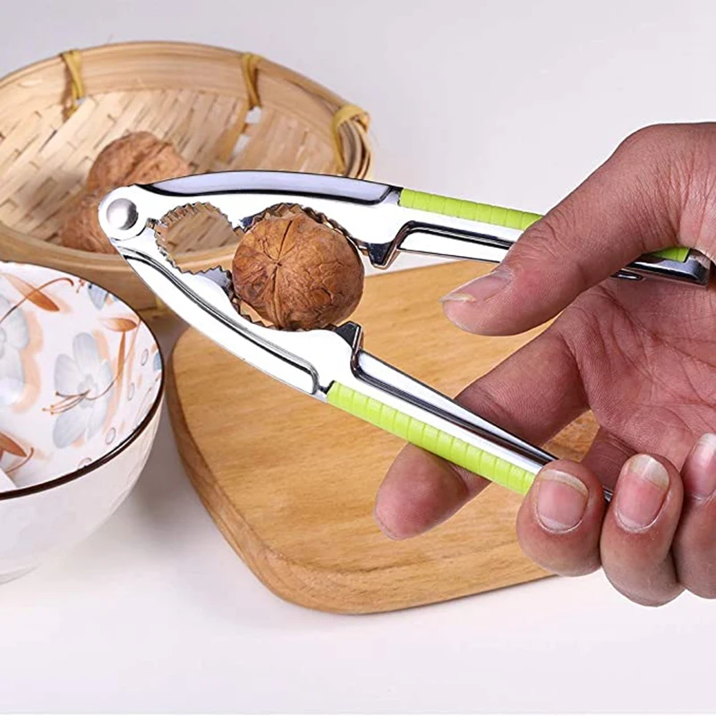 Zinc Alloy Walnut Clip Peeling Tool Household Dried Fruit Nut Clamp Chestnut Shell Breaker |