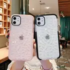 Роскошный противоударный чехол с алмазным рисунком для iPhone 11 Pro XR XS MAX X 7 8 6 S Plus 6 6 s, утолщенный двухцветный прозрачный чехол