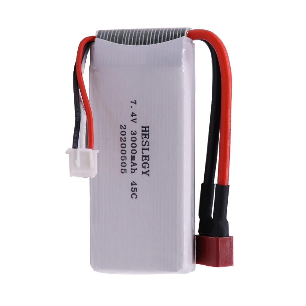 7 4 В 3000 мАч Lipo battery 2S T/SM/Банановая вилка для Syma X8C X8W X8G X8 RC Quadcopter 12428 12423 Аксессуары