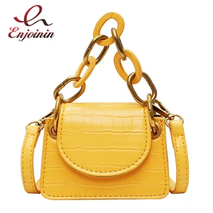 Элегантная Женская мини сумка-тоут новая качественная кожаная женская дизайнерская сумка с цепочкой через плечо сумка через плечо Bolsa