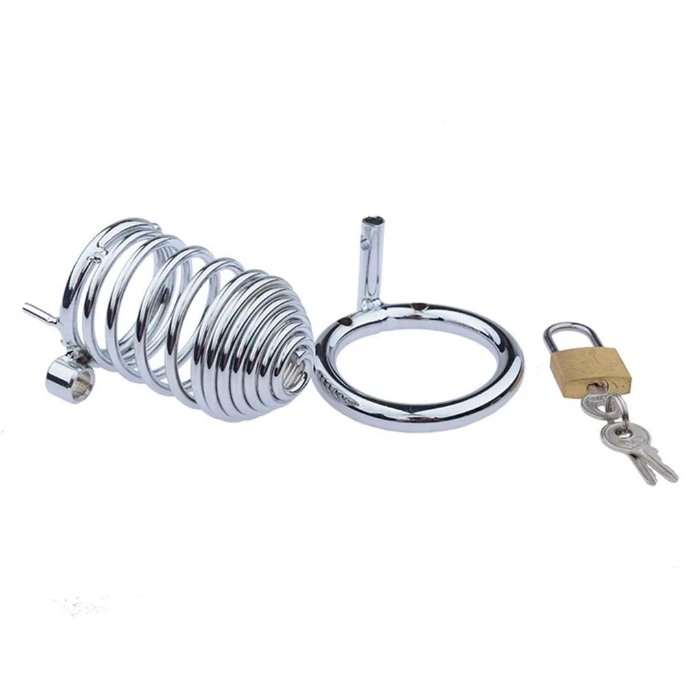 Взрослые секс-игрушки Stealth Lock Прозрачный Мужской Пояс верности Мужская клетка