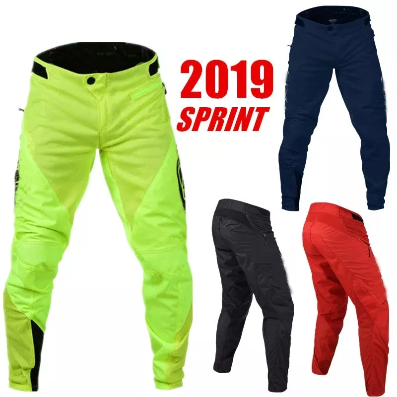 

New Arrival Top Motocross Downhill Pants Cool MTB Polyester MX DH Pants ATV XC BMX Off Road Motorcyle Cycling Pants size 30-38 D