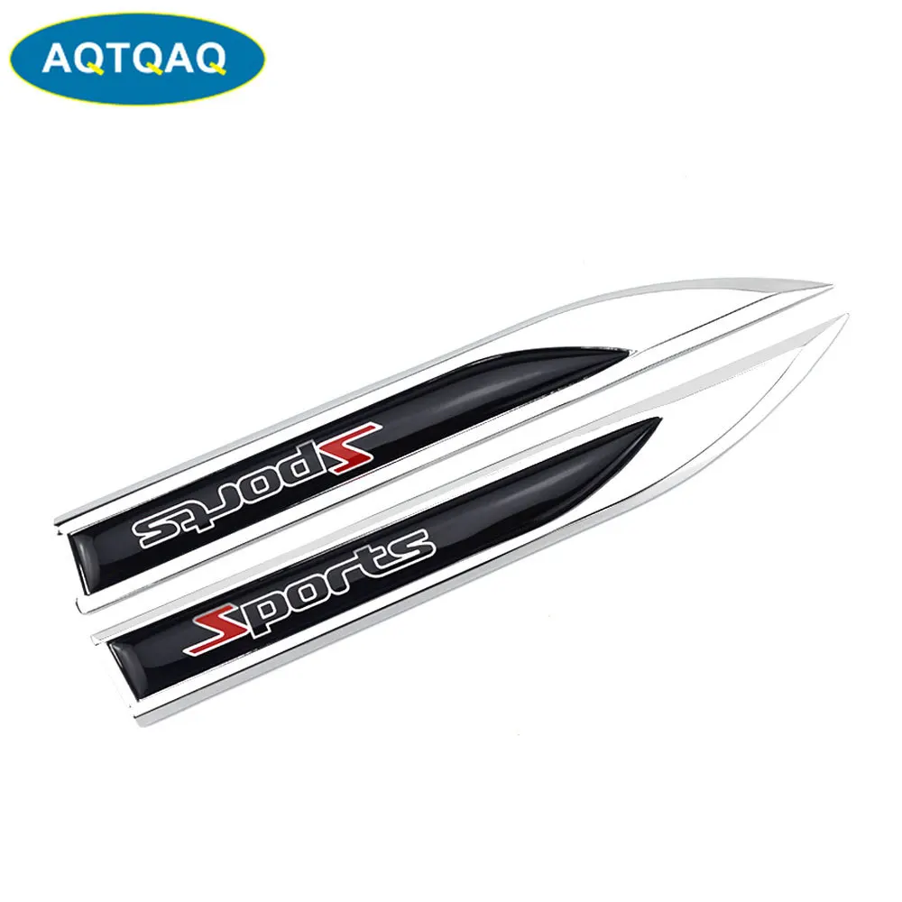 1 пара металлический значок с эмблемой для спортивного БАГАЖНИКА АВТОМОБИЛЯ