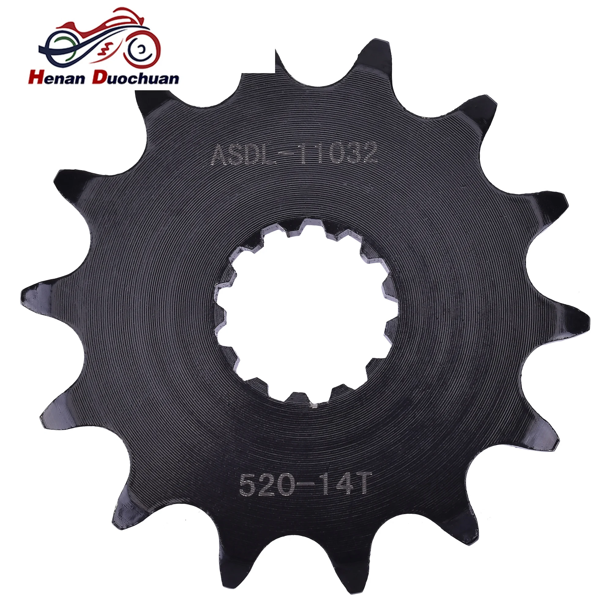 

520 14 Tooth Front Sprocket Gear For Kawasaki KLE300 Versys-X Versys 300 Z250 BX250 EX400 EX Ninja 400 250 Z300 BX Z 250 300