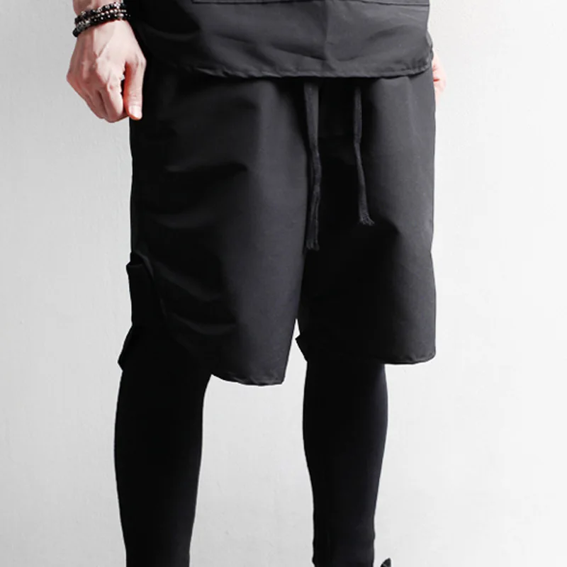 Мужские свободные шорты Tide повседневные эластичные летние в стиле хип хоп