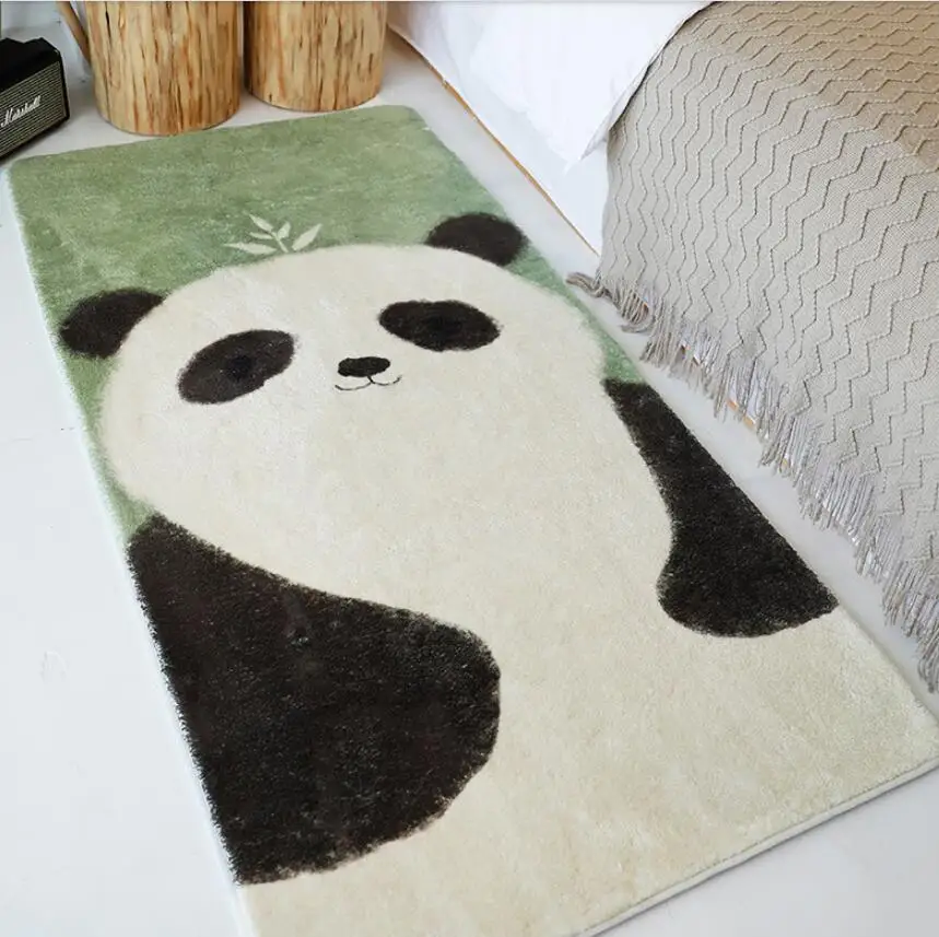 

Cartoons Animal Carpets for Bedroom and Living Room Soft Non-slip Lamb Wool Floor Rug Home Room Bedside Bay Window Floor Mats