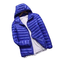 new brand autumn winter light down jacket mens fashion hooded short large ultra thin lightweight youth slim coat down jackets