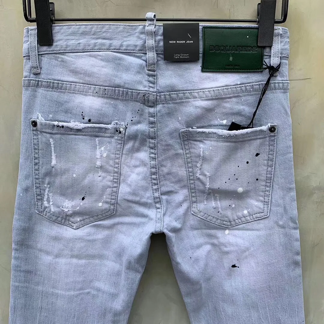jeans for men denim classic,Authentic,DSQUARED2,Retro,Italian brand ,Women/Men Jeans,locomotive,Jogging jeans,DSQ9103