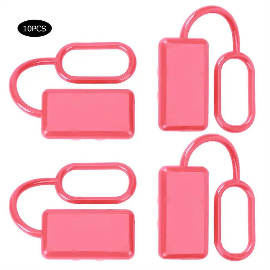 10 шт пылезащитный колпачок для вилочного погрузчика красный пластиковый