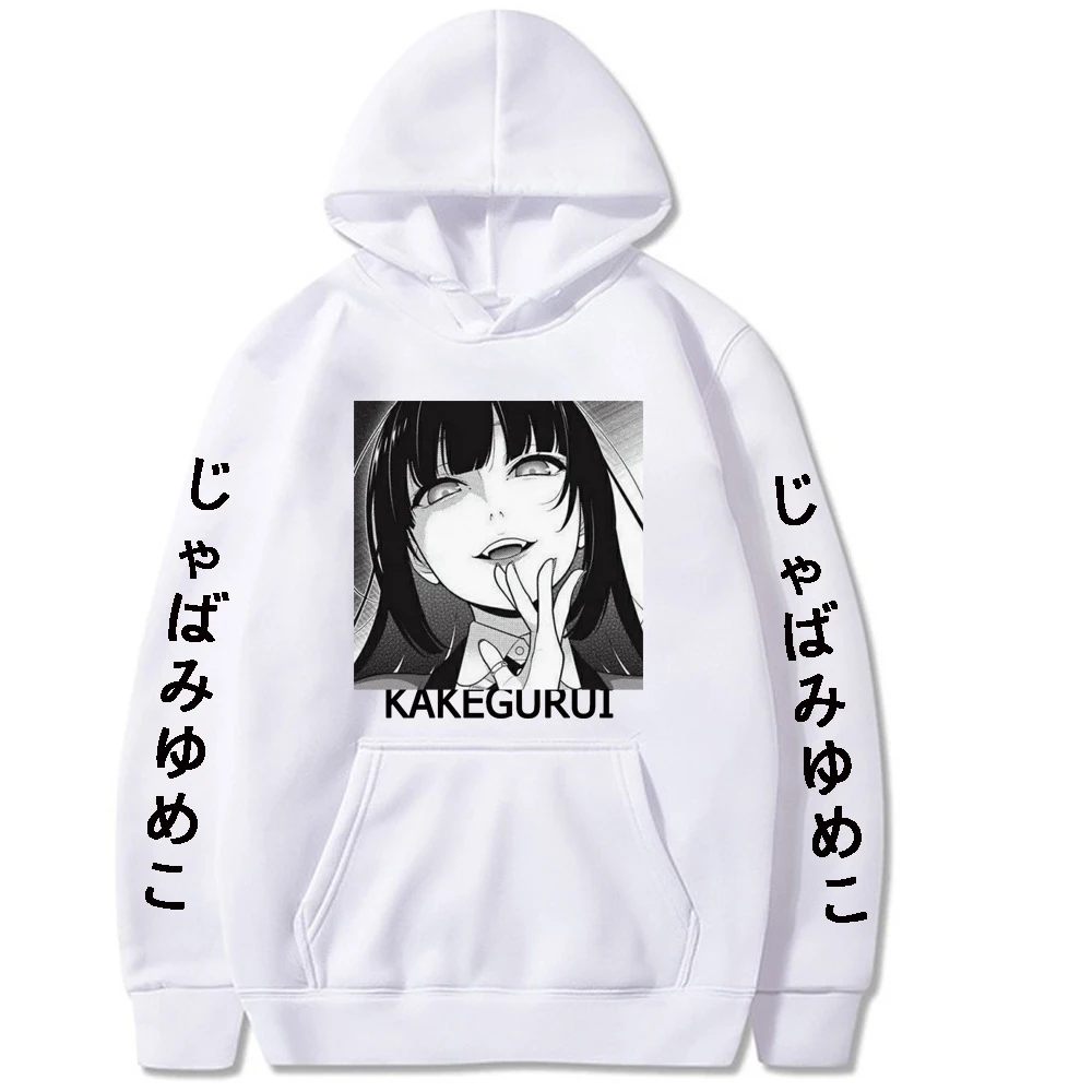 

Yumeko Jabami Kakegurui Hoodie Harajuku Sweatshirt Women Casual Pullovers Moleton
