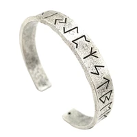 nordic runes viking jewelry mens bracelet viking homme decoration cuffs bangles for women