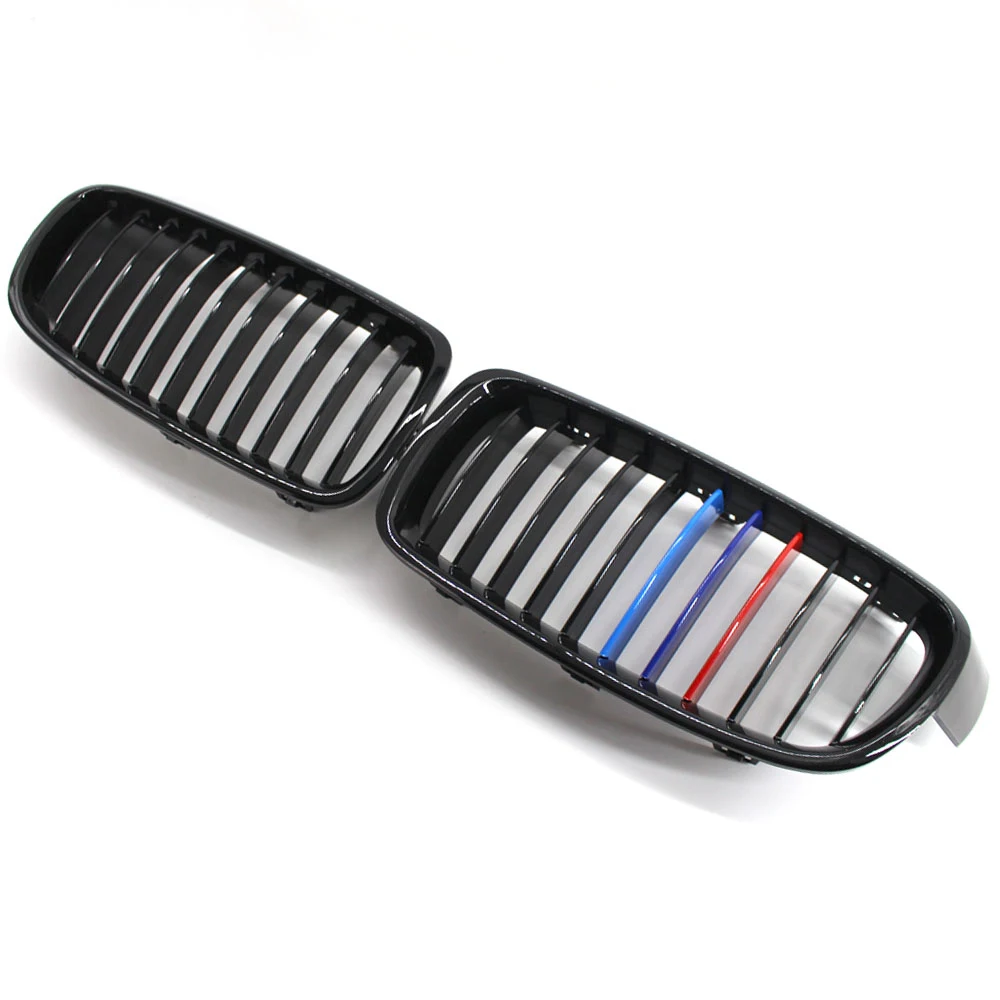 Передняя решетка радиатора глянцевая черная M-Color ПОДХОДИТ ДЛЯ BMW F30 F31 седан пикап