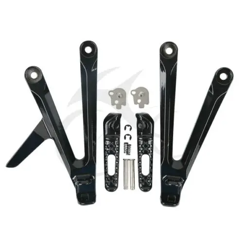 Мотоциклетные задние Пассажирские подножки кронштейны для Honda CBR600RR 2005-2006 матовые