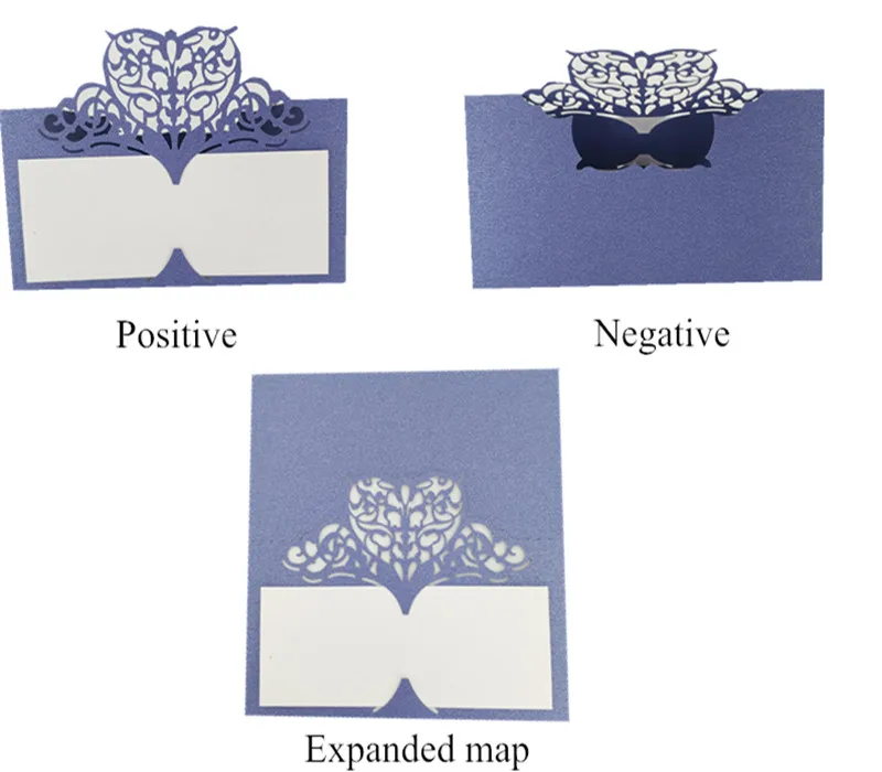 100 искусственные настольные держатели для карт с лазерной резкой свадеб/детских