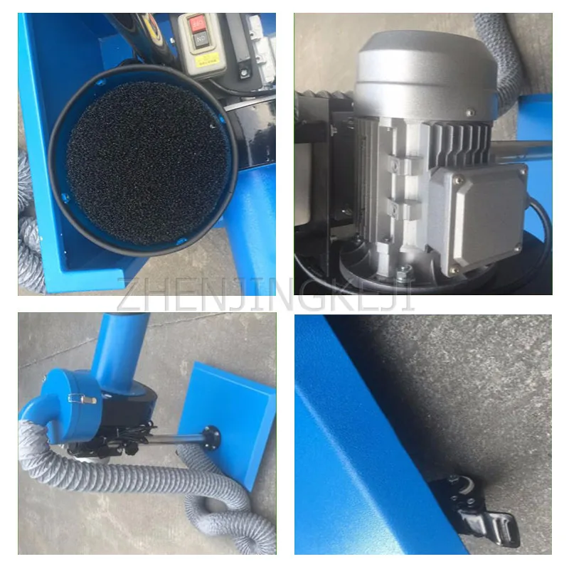 

220V Automobile Exhaust Drainage System Stainless Steel Activated Carbon Purify Repairer Equipment Mobile Drain Hose 5M/10M
