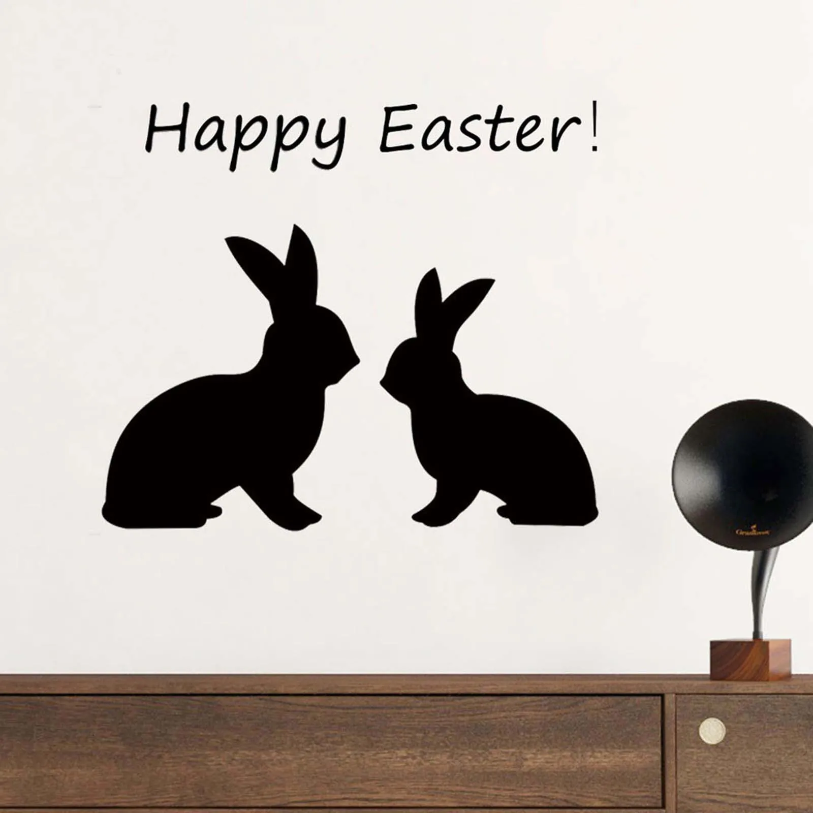 Пасхальные статические наклейки на окна и стекло холодильник удобный дизайн не