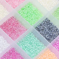 2 3 4mm pony beads for jewelry making charm czech glass seed beads for diy earring bracelet necklace waist beads wholesale