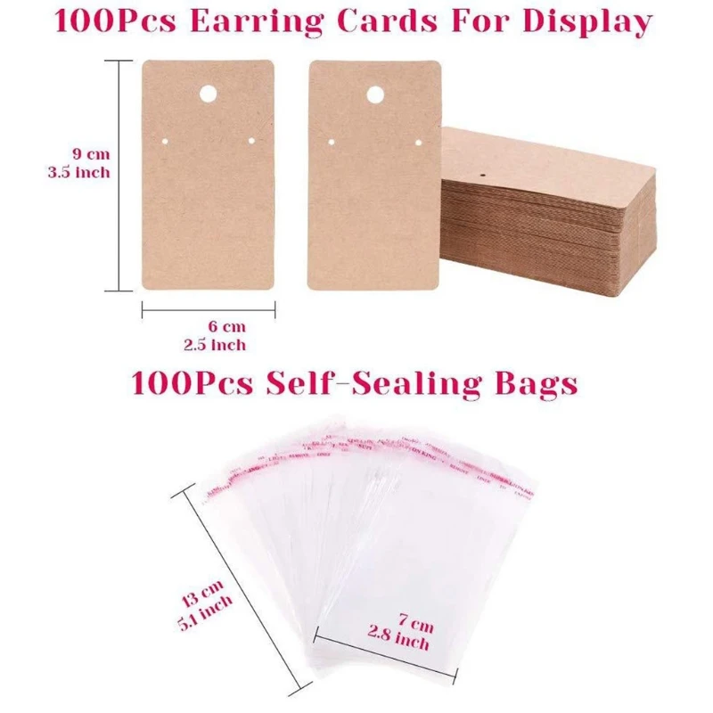 

2013pcs Earring Making Supplies Kit Earring Display Cards Fish Hook EarringS DIY