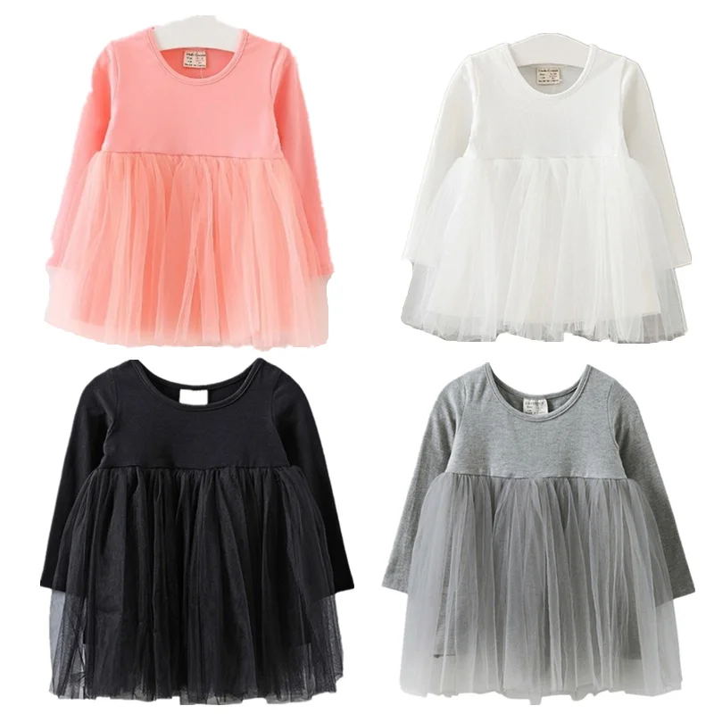 

Baby Girl Dress Long Sleeve Tutu Ball Gown Party Dresses Lace Newborn Infant Baby Girl Clothes Princess Kid Girl clothing Outfit