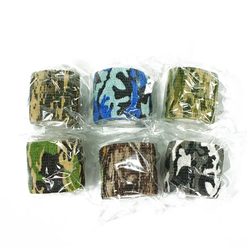 Тактический Камуфляжный эластичный бандаж самоклеящийся охотничий пистолет