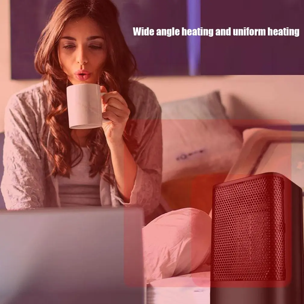 

Smart Home Office Heater Portable Electric Heater PTC Ceramic Quick Heating 3 Setting Heater Desk Heater For Home Office