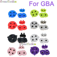 1set 8colors colorful rubber conductive buttons a b d pad for gameboy advance gba silicone start select keypad