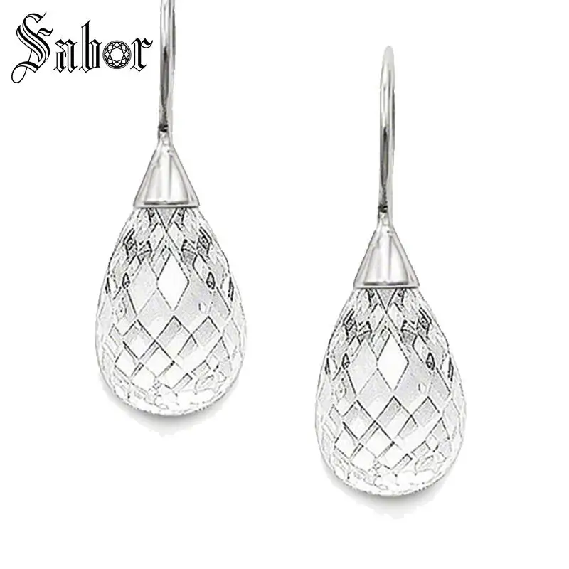 Серьги в виде лебедя с белыми каплями воды новинка 2020 модные ювелирные изделия