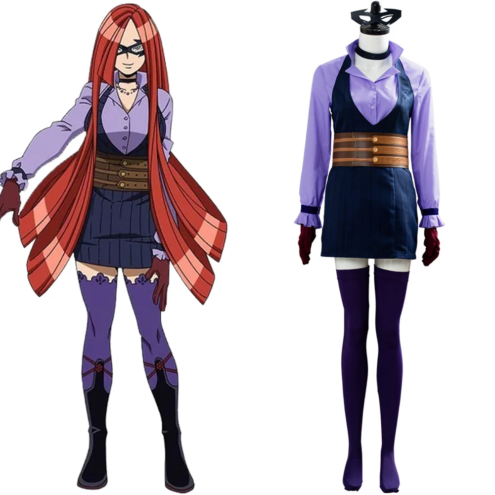 

My Hero Academia Heroes: Rising Slice Cosplay Costume Women Girls Dress Suit Halloween Carnival Outfit Custom Made