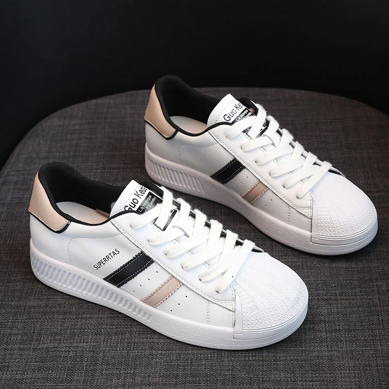 

Spring Women Flat Shoes Casual 2020 Breathable Lace Up Women's Shoes Running Shoes Outdoor Sport Ladies Lazy Shoes L8028