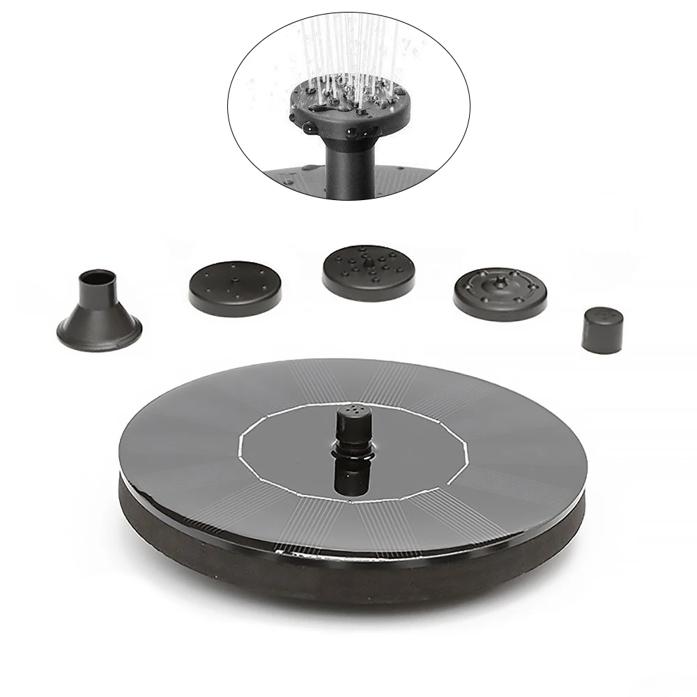 7 в солнечный фонтан полив насос бассейн Фотоэлементы для ванной водяная панель