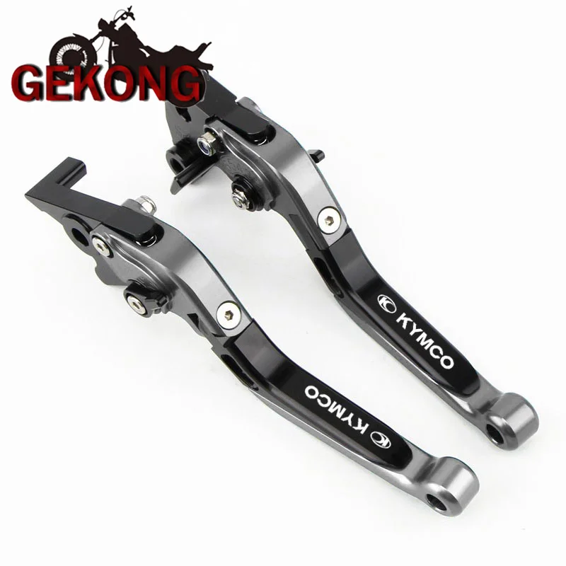 Мотоциклетные складные выдвижные рычаги тормозной муфты из алюминия для KYMCO XCITING