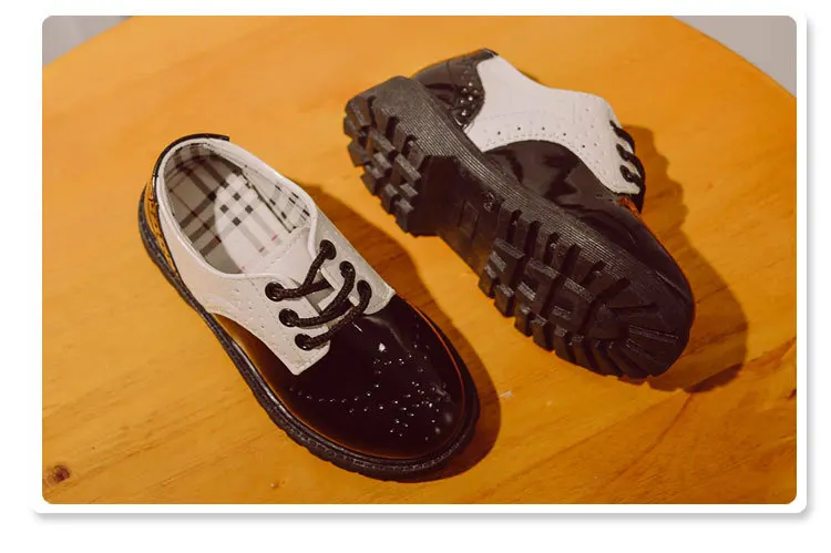 

New Children's Sports Shoes in Spring and Autumn 2021 Fashion British casual shoes low-heeled shoes dance performance shoes