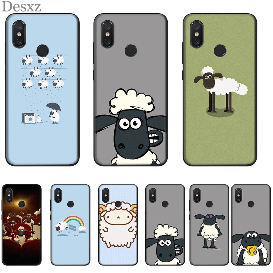 Роскошный ударопрочный чехол для телефона мягкий черный Xiaomi Redmi Mi 10 6 8 A2 Lite 9 SE Pro F1