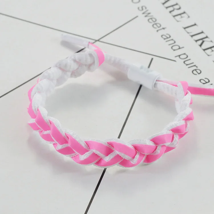 Светящийся цветной голографический светоотражающий браслет со звездным небом