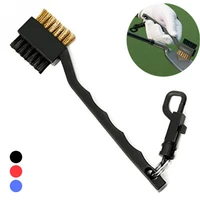 golf club brush golf pole putter double sided groove cleaner cleaning brushes for outdoor exercise golf accessories