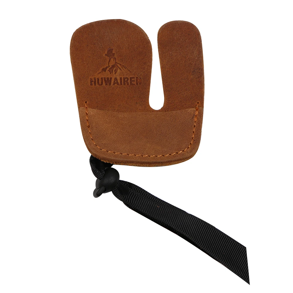 

Защитная накладка на палец для стрельбы из воловьей кожи, защитное снаряжение для лука и стрел, аксессуары для охоты и стрельбы