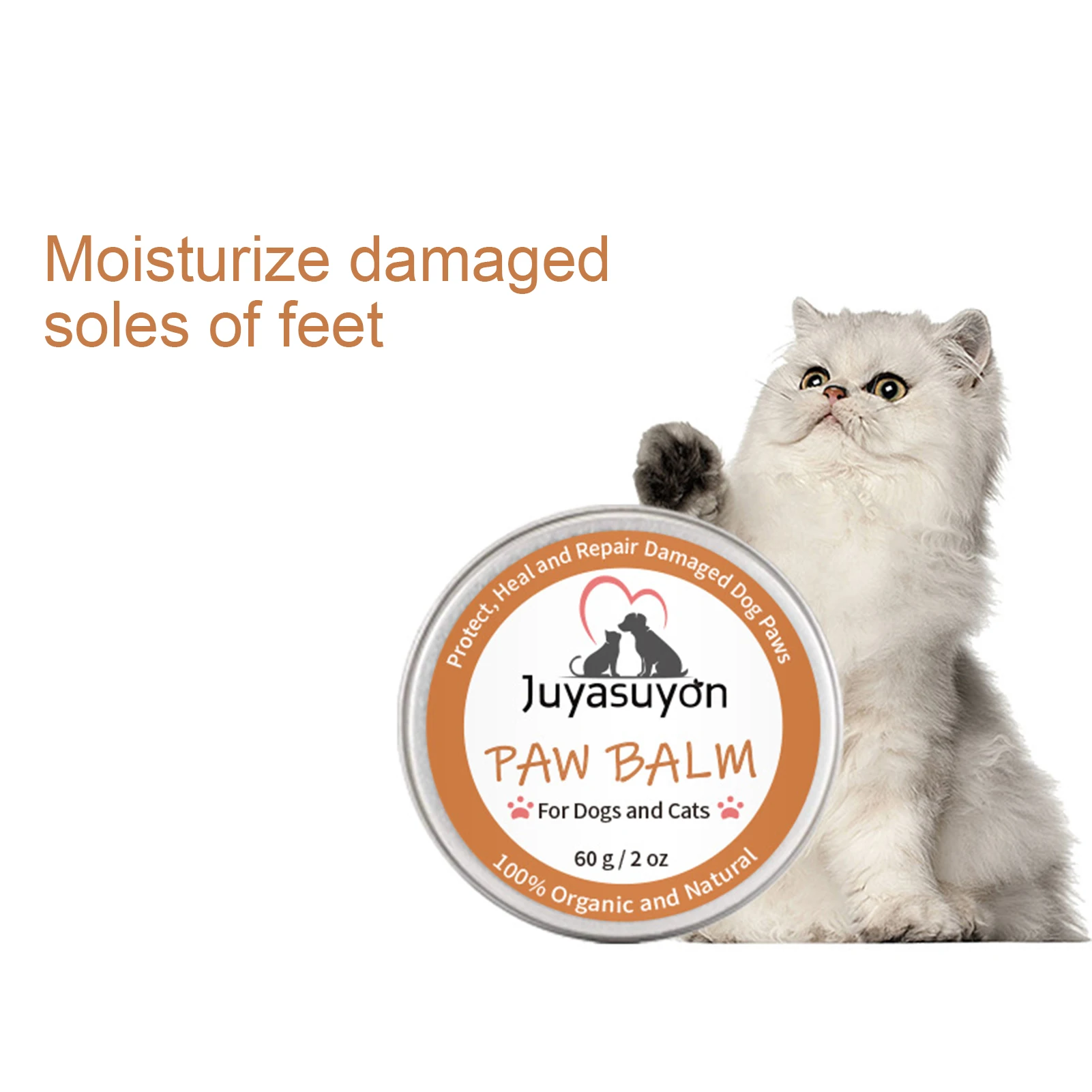 

Pets Paw Balm Against Dry and Cracked Nose Paw Moisturizer NEW