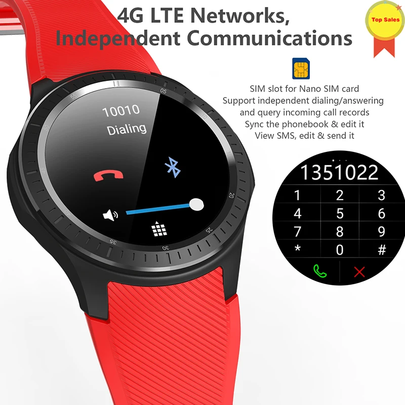 Умные часы Новая мода 4G часы 1+ 16 Гб Поддержка SIM 4G wifi gps Bluetooth наушники музыка для android/ios Смартфон Смарт часы