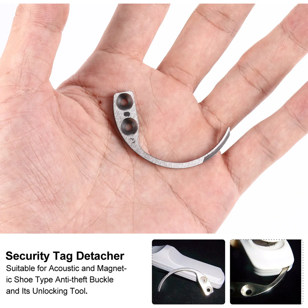 

3 Pcs Mini Hook Detacher Tag Remover Magnetic Anti-theft Hook Unlocker