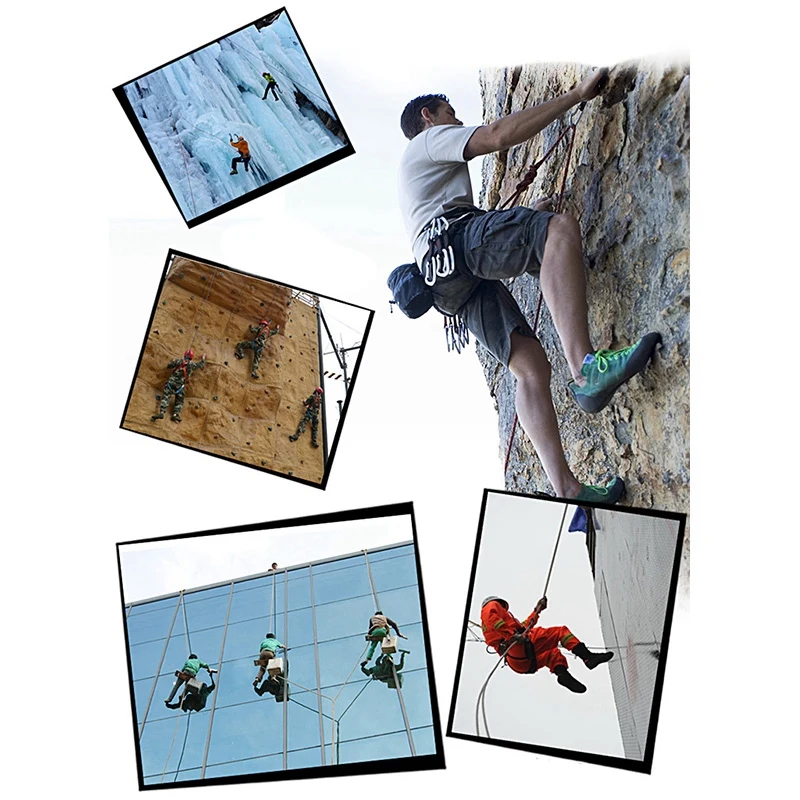 Профессиональная 20 м веревка для скалолазания 10 мм Диаметр высокопрочная