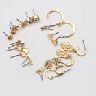 Набор из 3 небольших сережек-гвоздиков, женские серьги в форме сердца, звезды, серьги-кольца, глаза дьявола, бриллианты, хрустальный шар, простые, 202128