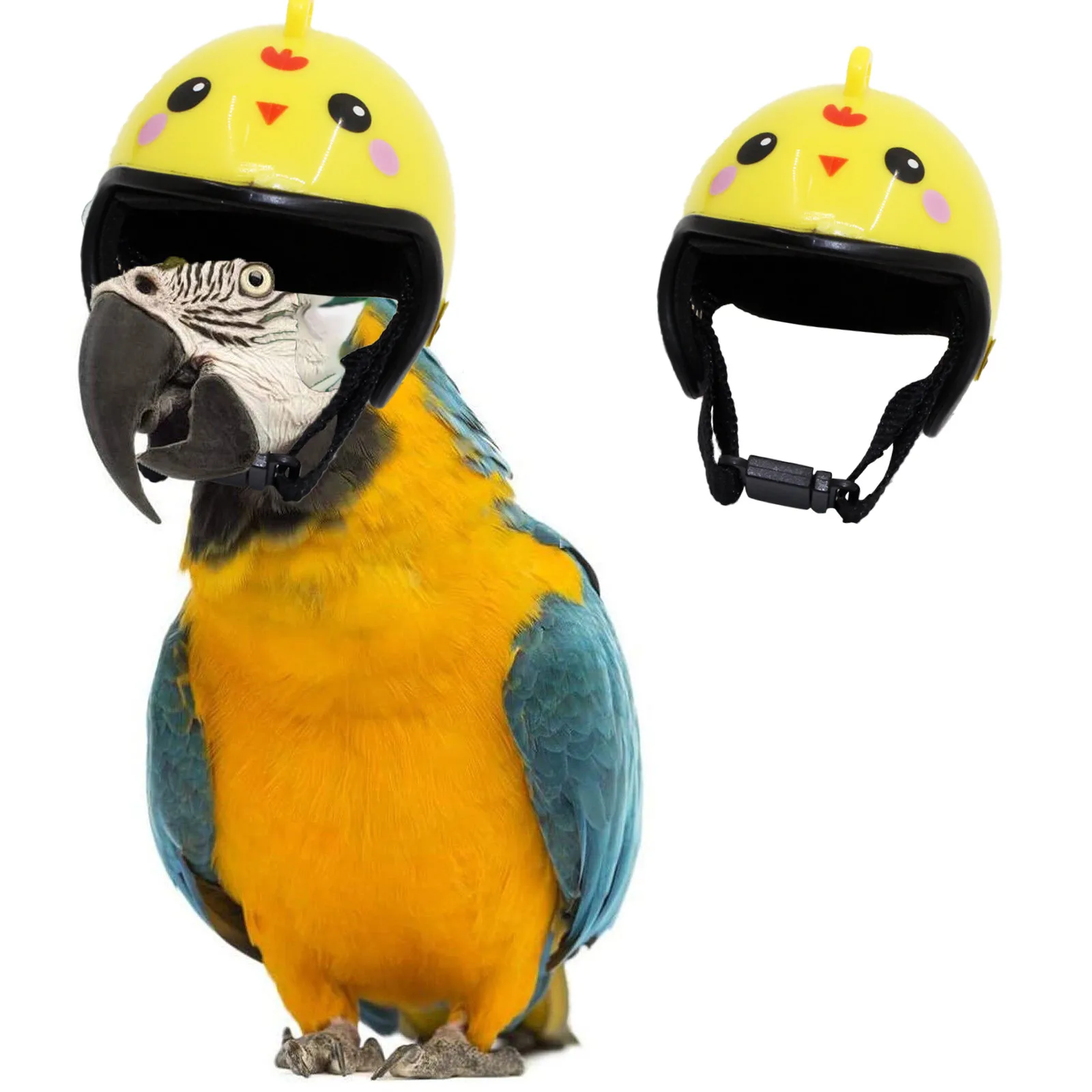 1 шт. товары для домашних животных забавная защита курицы шлем жесткая шляпа