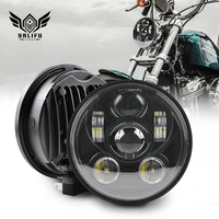 1pc led ultrathin 7 inch 70w headlight for motor bike hilo beam light auto headlamp for jeep wrangler off road 4x4