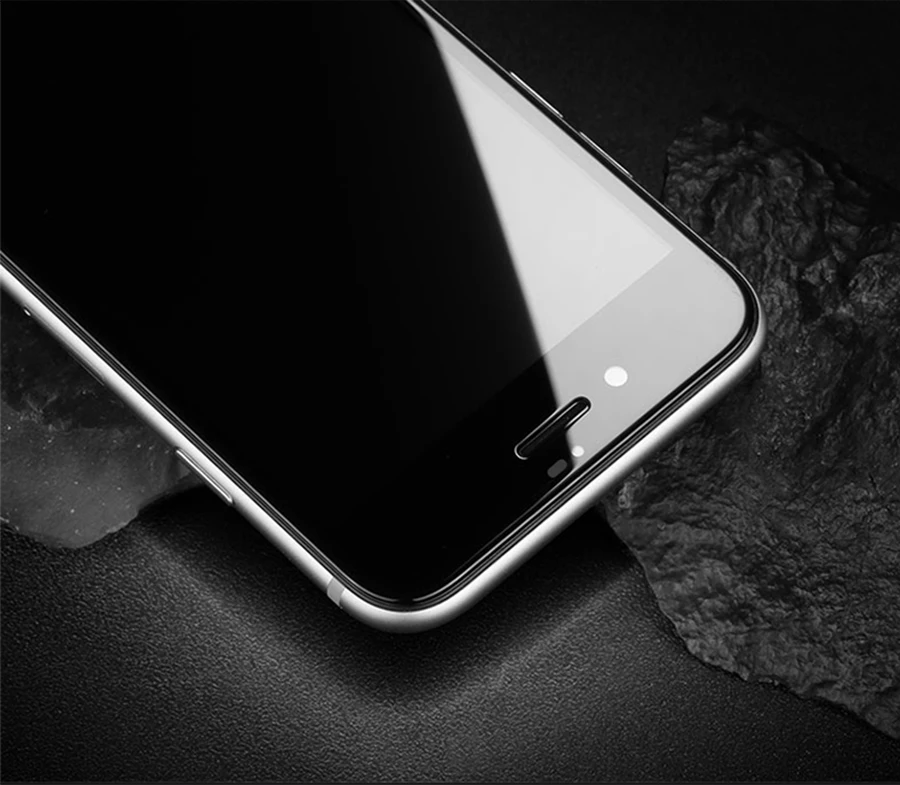 9D защитное стекло с закругленными краями для iPhone 7, 8, 6, 6S Plus, X, XR, XS Max, закаленное защитное стекло для iPhone 11 Pro, Max Glas