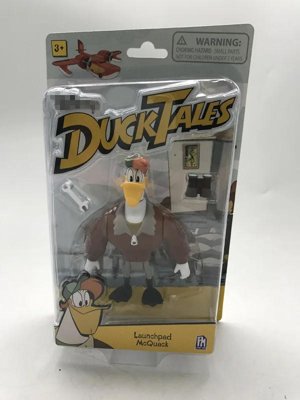 In Box Гаражный набор, Классическая Игрушка, утка, сказки, мини-кукла, Дональд Дак, подвижные суставы, фигурка, Коллекционная модель, свободная игрушка, подарки - Цвет: In Box
