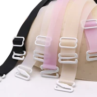 30 10pair transparent silicone bra strap set women adjustable non slip underwear intimates accessories replacement black straps